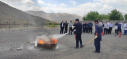 برگزاری کلاس آموزشی آشنایی با کاربرد کپسول های آتش نشانی و اطفاء حریق