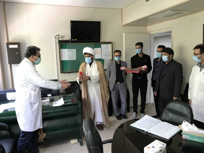 تقدیر و تشکر از رشادت و فداکاری های سپید پوشان عرصه سلامت استان مرکزی