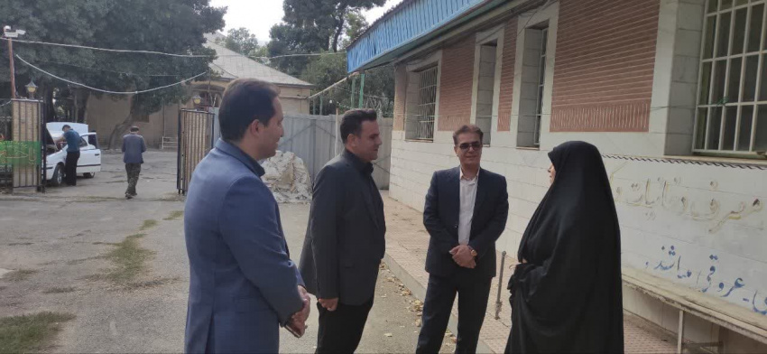 بازدید مدیر، مدیر دفتر پرستاری و رئیس اداره امور عمومی مرکز از موکب سلامت شهدای دانشگاه علوم پزشکی اراک