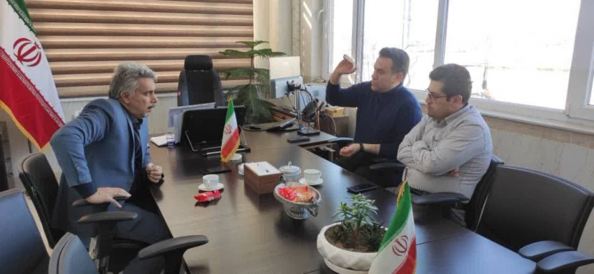 نشست هم اندیشی معاونت توسعه مدیریت و منابع دانشگاه با رئیس و مدیر بیمارستان امیرالمومنین(ع)