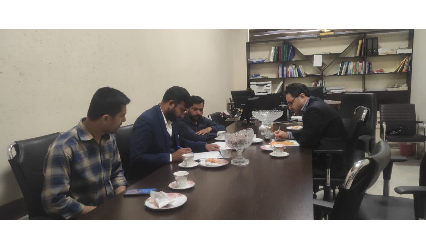 International affairs management interaction meeting with Pakistani company